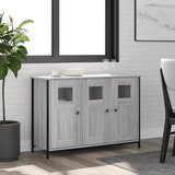  Komoda siva boja hrasta 100 x 35 x 70 cm od konstruiranog drva | Eponuda.ba