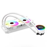 Rampage CPU hladnjak AIO Liquid HELIOS C15 White 12cm Fan Temperature Display Intel LGA1700/AMD AM5 ARGB... | Eponuda.ba