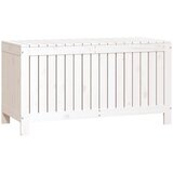  Vrtna kutija za pohranu bijela 115x49x60 cm od masivne borovine | shoptok.hr