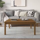 vidaXL stolić za kavu boja meda 100x100x40 cm od masivne borovine Cijene