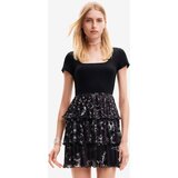 Desigual Haljina siva / crna | shoptok.hr