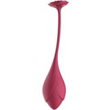 RayTech Rose - bežično, radio vibrirajuće jaje (crveno) | shoptok.hr