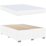 vidaXL Konstrukcija postelje Bela 160 x 200 cm Umetna koža | Shoptok.si