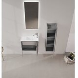 Hanah home Kupatilski ormarić sa umivaonikom i ogledalom (2 komada) Ferla 60 563 | Eponuda.com