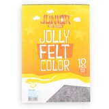 Junior jolly Color Felt, fini filc, A4, 10K, odaberite nijansu Siva Cene