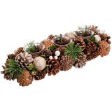 Casa Selección Plastičen/steklen svečnik – | Shoptok.si