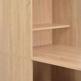  Barski stol s ormarićem boja hrasta 115 x 59 x 200 cm | shoptok.hr