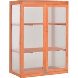 vidaXL Staklenik drveni 75 x 47 x 109 cm cijene