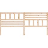  Uzglavlje za krevet 206 x 4 x 100 cm od masivne borovine | shoptok.hr