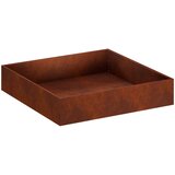  Vrtna saksija 2 kom. Rđa 80 x 80 x 20 cm Otporni čelik | shoptok.hr