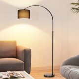 Nettlife Stojalo za bralno svetilko z blaznim senčnikom Ø30 cm - 181 cm visoka stoječa svetilka z marmornim podstavkom Ø26 cm, vijak E27, (5000491639) Cene