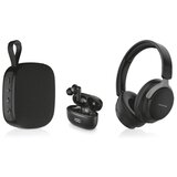 ALIGATOR AUC001 - AUDIO COMBO 3u1: slušalice za glavu, slušalice za uši i zvučnik | Eponuda.com