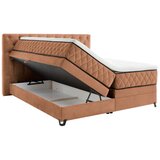 Modern Living Postelja Boxspring Carmen, Barva Lešnika, 180x200 | Shoptok.si
