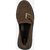 Geox Dark brown women's moccasins Vilde - Women's | shoptok.hr