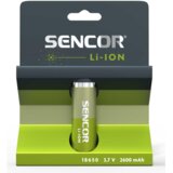 Sencor punjiva baterija SBA 18650 Li-ion 2600 mAh, 1 kom Slike
