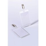 Durable identifikacijske kartice 90x60mm (8107) 25 kos, proz.,sponka krokodil obešanka | Shoptok.si