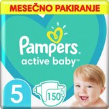 Pampers Active Baby - Mjesečno Pakiranje Pelena | shoptok.hr