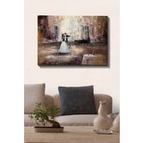 Wallity kanvas tablo (70 x 100) - 66 multicolor decorative canvas painting