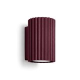 Sollux Lighting Stenska svetilka KARBON 10 burgund, (5000352085) | Shoptok.si