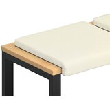  Jastučić za klupu 4 kom. Kord Krem Dubina 35 cm | shoptok.hr