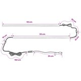  LED traka 2 kom. Crna SMD5050 | shoptok.hr