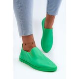 Kesi Women's slip-on sneakers Green Lovinia | Shoptok.si