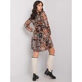 RUE PARIS Dress-WN-SK-2311-3.84-black-beige | shoptok.hr