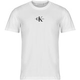 Calvin Klein Jeans Majice s kratkimi rokavi MONOLOGO TEE Bela Cene