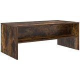  Klubska miza Dimljeni oreh 100 x 50 x 40 cm Konstruiran les, (5000120298) | Shoptok.si