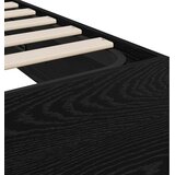  Otomanski krevet s pohranom Crni Hrast 193 x 140 x 25 cm | shoptok.hr