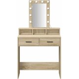 Toaletni stol Smeđa 79 x 41 x 140 cm Konstruirano drvo | shoptok.hr