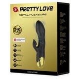 Pretty Love - BLACK RECHARGEABLE GOLD PLATED LUXURY VIBRATOR | shoptok.hr