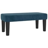  s oprugama i madracem tamnoplavi 120 x 190 cm baršun | shoptok.hr