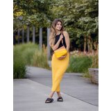 Vuch Coalie Striped Yellow Handbag | Shoptok.si