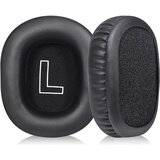 INF Proteinski usnjeni ušesni blazinici za serijo QCY H3 - 2 kosa Black, (5000074611) | Shoptok.si