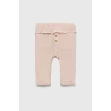 United Colors Of Benetton Dječje pamučne hlače boja: ružičasta, s uzorkom