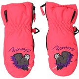 Ziener Rokavice Le Zoo Minis - pink - samorog - vel.86 Cene