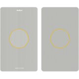 Rebel Active prostirka za gimnastiku za jogu, pilates, fitness, 190x115cm, debljine 2cm, NBR materijal, siva | shoptok.hr