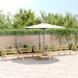 vidaXL 6-dijelni set vrtnih sofa od paleta od masivnog drva bagrema Cijene