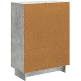  Kreveta Betonska siva 66 x 34,5 x 90 cm Konstruirano drvo | shoptok.hr