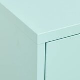 Ormarić za pohranu boja mente 80 x 35 x 101,5 cm čelični | shoptok.hr