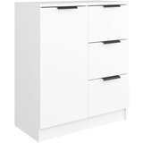 Maison Chic Komoda - Predalnik bela 60x30x70 cm konstruiran les, (21716174) | Shoptok.si