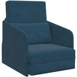 Krevet na razvlačenje Plava 65 x 80 x 83 cm Baršun | Eponuda.com