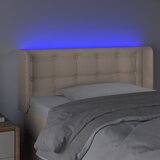  LED uzglavlje cappuccina 103x16x78/88 cm od umjetne kože | shoptok.hr