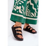 Boto Womens Slippers With Straps And Buckles Black Uliri | Shoptok.si