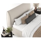 Maison de Rêve Bež tapecirani bračni krevet s prostorom za odlaganje 200x200 cm Pearl – | shoptok.hr