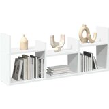 vidaXL Zidni ormarić bijeli 100x18x40 cm od konstruiranog drva | shoptok.hr