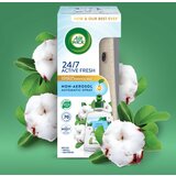 Air Wick Active Fresh Fresh Cotton automatski osvježivač zraka s punjenjem 228 ml | shoptok.hr