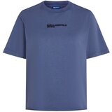 Karl Lagerfeld jeans Majica safirno plava | shoptok.hr