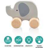 Zopa drvena igračka animal Elephant | shoptok.hr